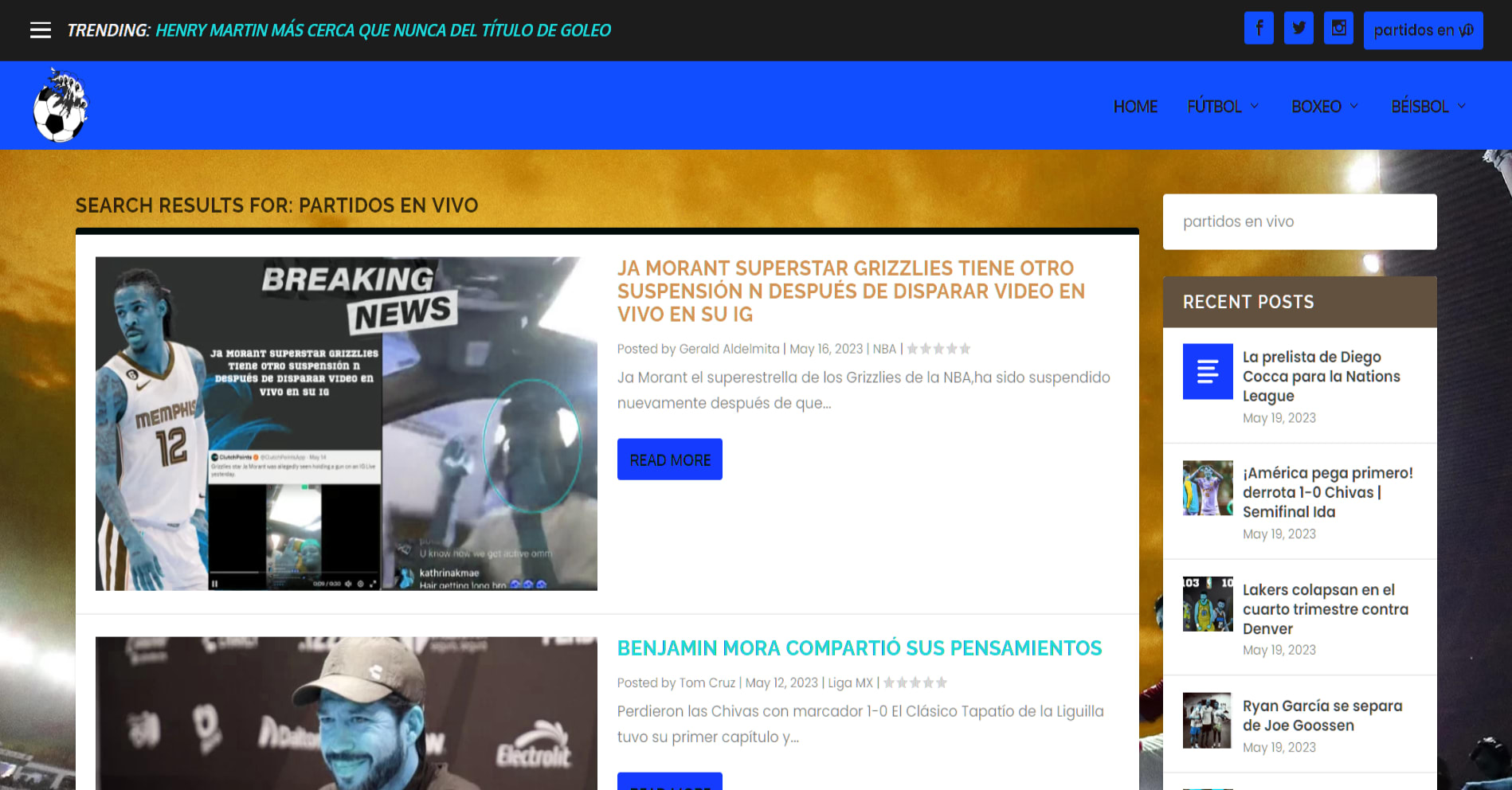 partidosenvivo | Disfruta de los Partidos en Vivo con la Mejor Cobertura en línea